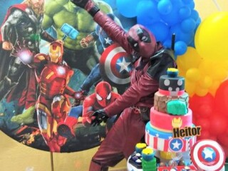 Deadpool cover personagens vivos festa infantil Mooca Servicos para festas infantis e eventos no [***] 