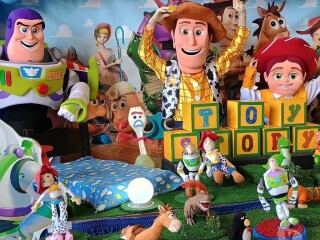 Toy Story cover Wood Buzz personagens vivos Carro Servicos para festas infantis e eventos no [***] 