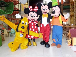 Mickey Minnie Turma cover personagens vivos Carro Servicos para festas infantis e eventos no [***] 