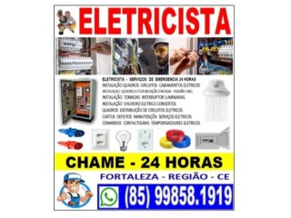 ELETRICISTA EMERGENCIA 24 HORAS [***] Fortaleza Cidade Pintor de parede e reformas no [***] 