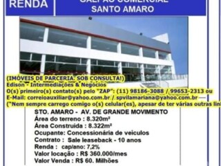 SANTO AMARO E OUTRAS REGIES GALPES LOJAS TERRENOS Santo Amaro Encontre loja venda Santo Amaro no [***] 