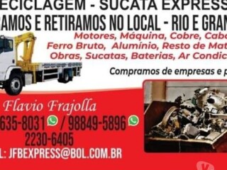 COMPRAMOS SUCATA EMPRESAS [***] ZAP Centro Fretes e mudancas no [***] 