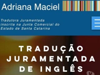 Traduco Juramentada Ingls Florianpolis Outros Tradutor e intrprete no [***] 