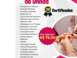 Nail Designer Escola de Unhas Profissionais Curso de Along Cuiab Centro cursos tcnicos enfermagem esttica profissionalizantes [***] 