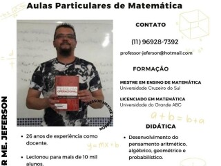 Aulas Particulares de Matemtica Bela Vista Professores particulares no [***] 