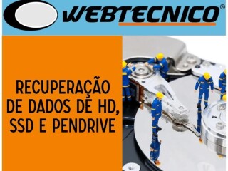 Recuperação de Dados em HD SSD Pen Drive Outros Bairros Sao Paulo SP - Assistência técnica e conserto de eletrônico 