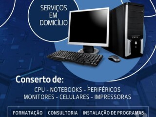 Técnico de informática a domicílio Engenho De Dentro - Assistência técnica e conserto de eletrônico 