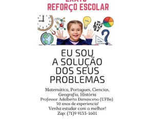 Curso Exato - Reforço Escolar Pau da Lima - Professores particulares 