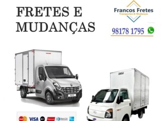 Fretes e Transportes- Botafogo, Laranjeiras, Hunaitá. Botafogo - Fretes e mudanças 